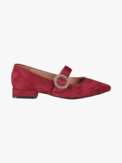 Solada Ballerine donna a punta in tessuto scamosciato