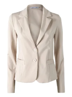 Solada Blazer donna con bottoni - beige
