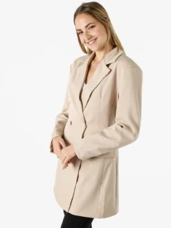 Solada Blazer donna elegante a doppiopetto - beige