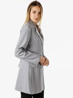 Solada Blazer donna elegante a doppiopetto - grigio