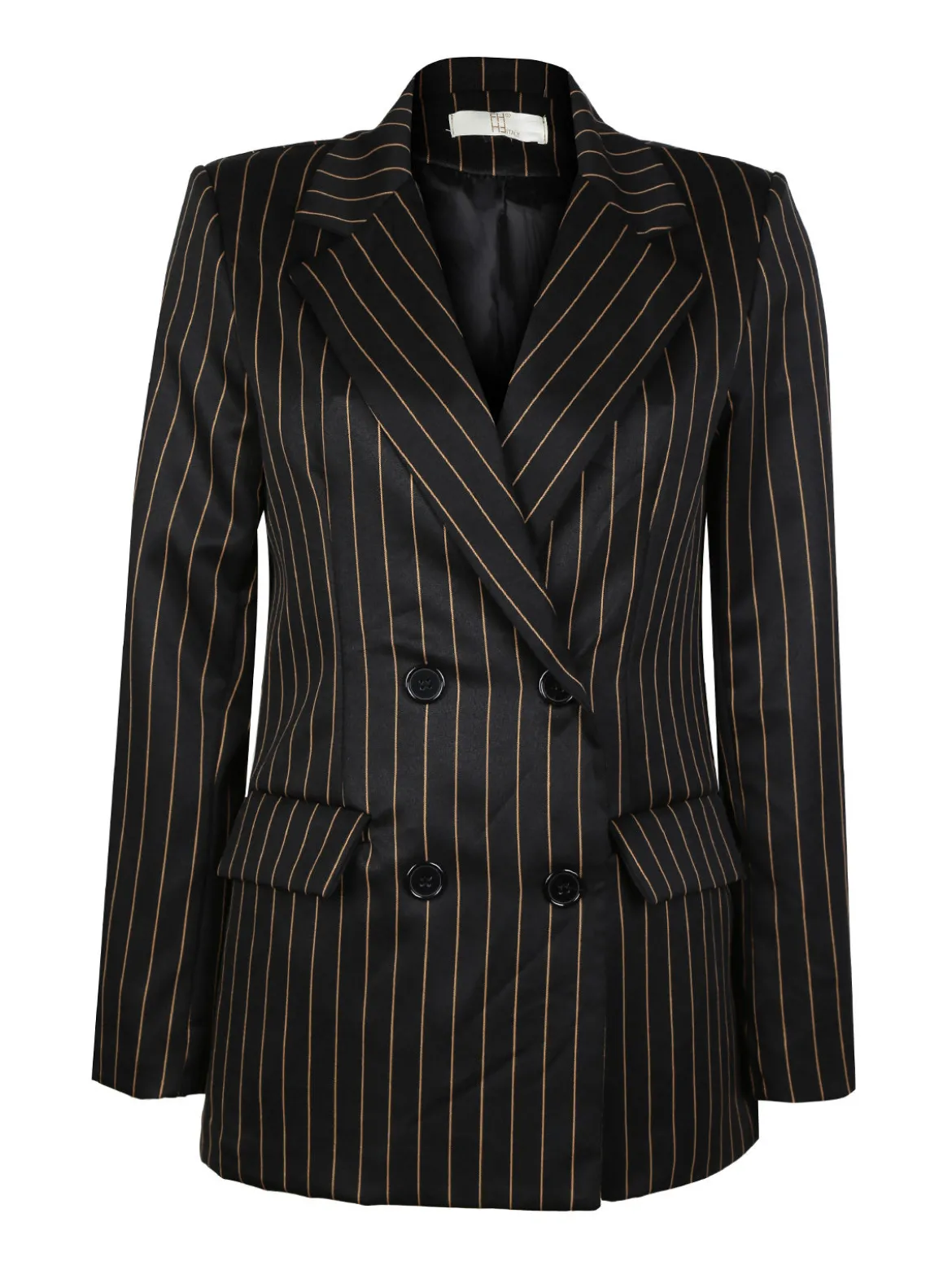 Solada Blazer donna gessato doppiopetto