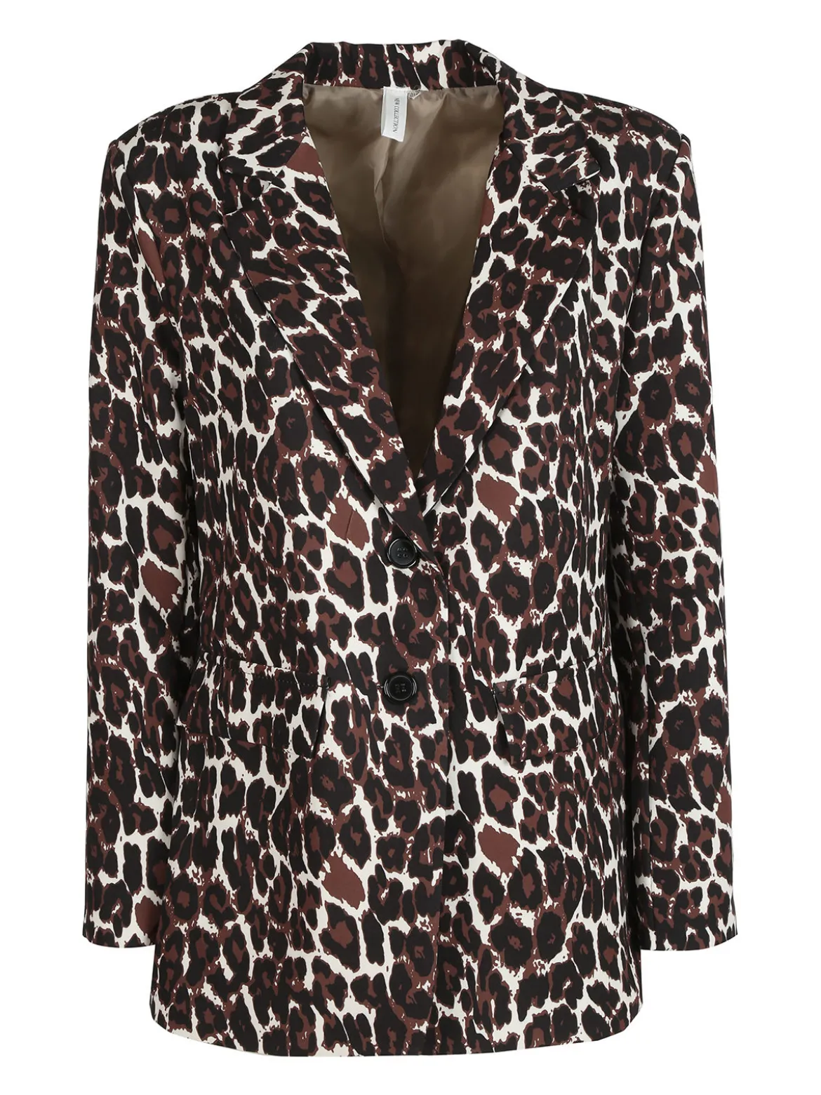 Solada Blazer donna oversize maculato