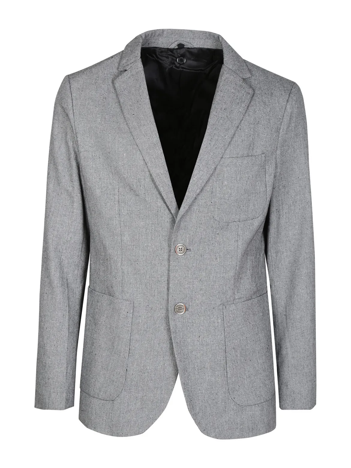 Solada Blazer uomo in misto lino e cotone