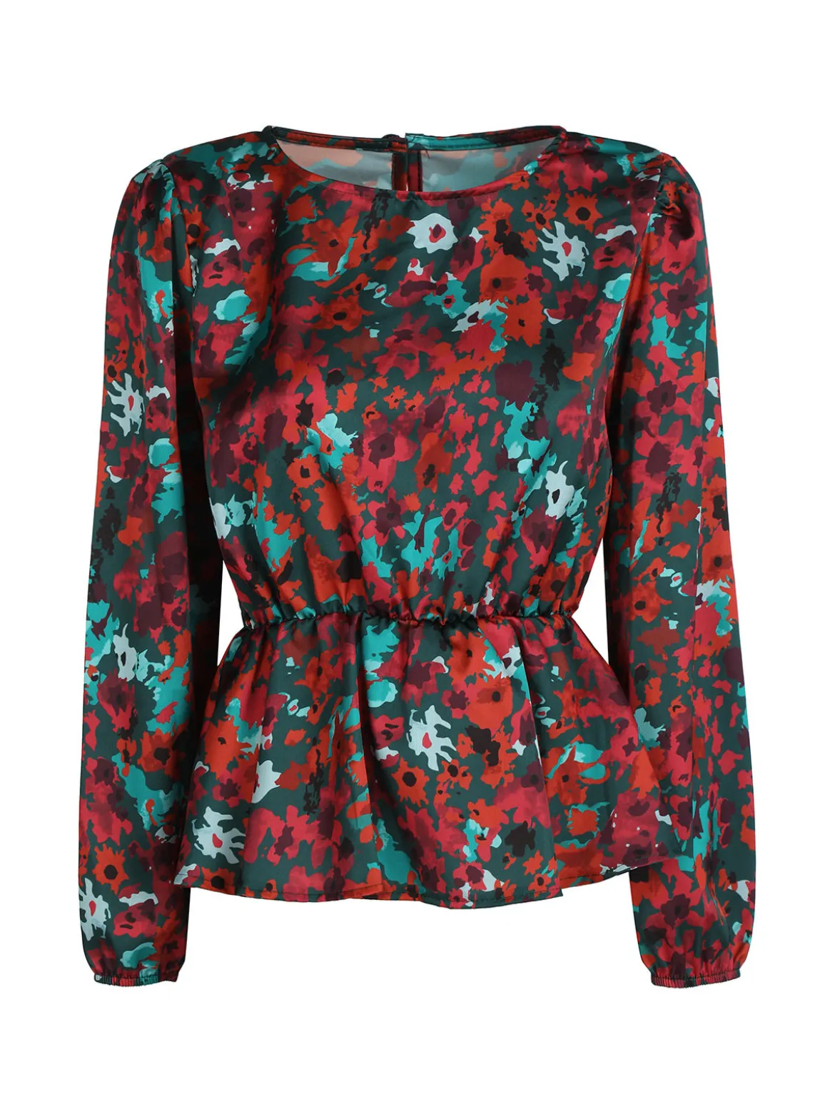 Solada Blusa donna a maniche lunghe con stampa