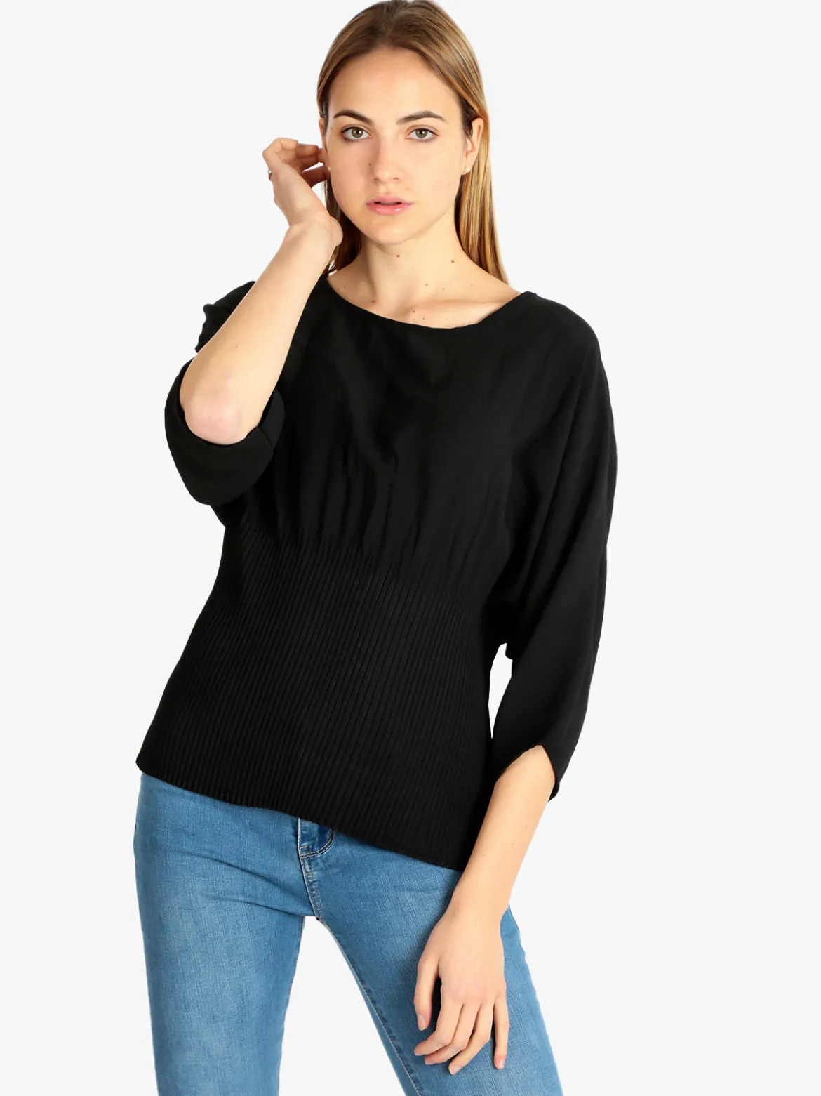 Solada Blusa donna con manica a pipistrello