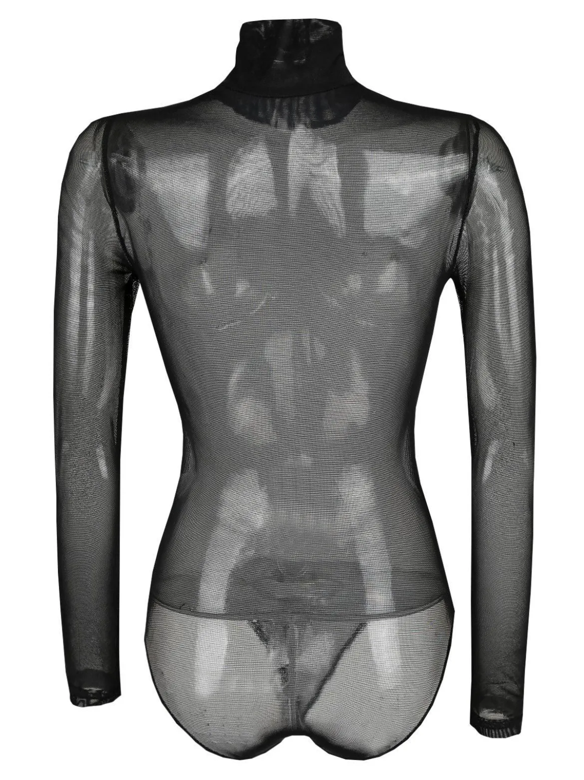 Solada Body accollato in tulle sottile