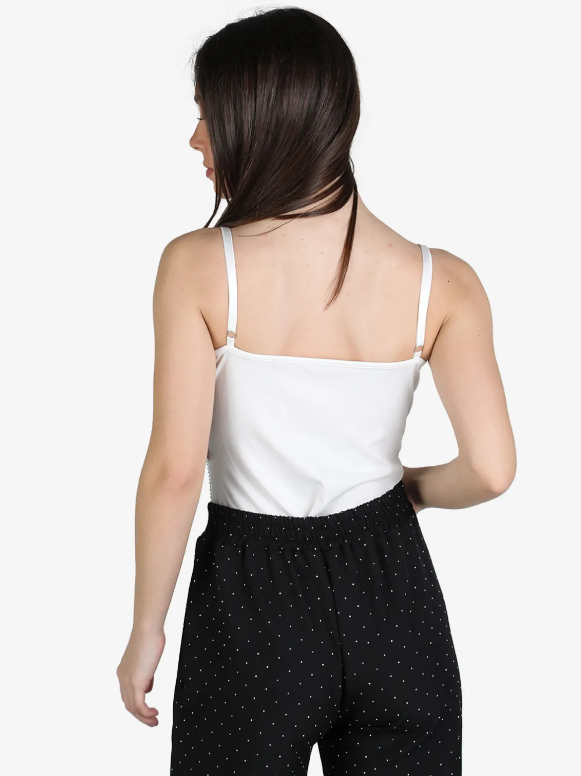 Solada Body donna con strass e coppe imbottite