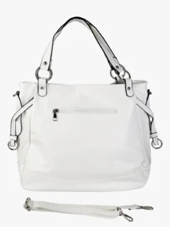 Solada Borsa a spalla da donna bicolore - bianco