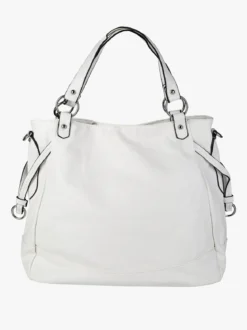 Solada Borsa a spalla da donna bicolore - bianco