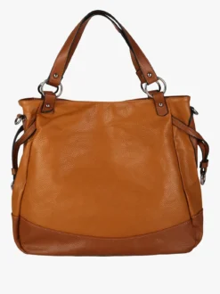 Solada Borsa a spalla da donna bicolore - marrone