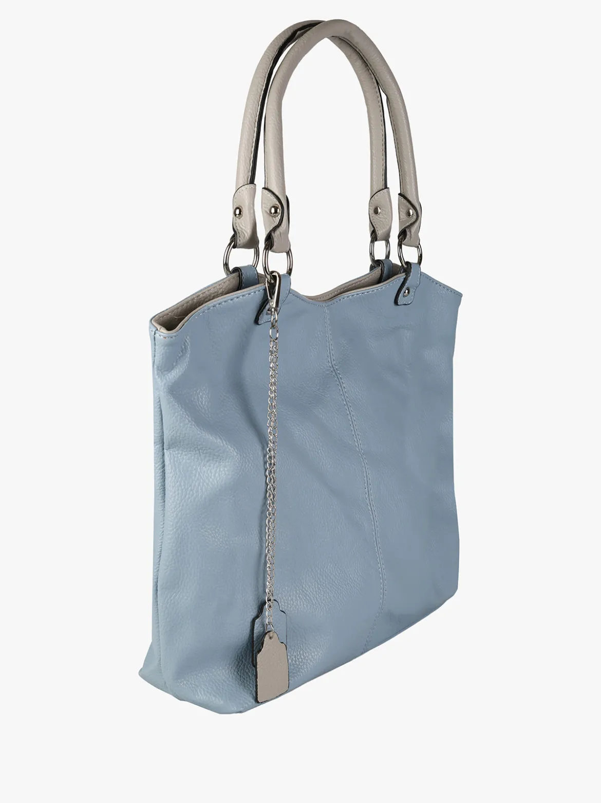 Solada Borsa a spalla da donna in ecopelle - azzurro