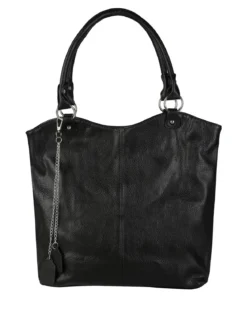 Solada Borsa a spalla da donna in ecopelle - nero