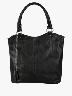 Solada Borsa a spalla da donna in ecopelle - nero