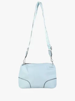 Solada Borsa a tracolla da donna in ecopelle - azzurro