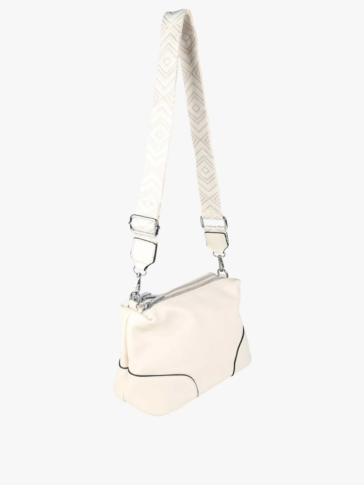 Solada Borsa a tracolla da donna in ecopelle - beige