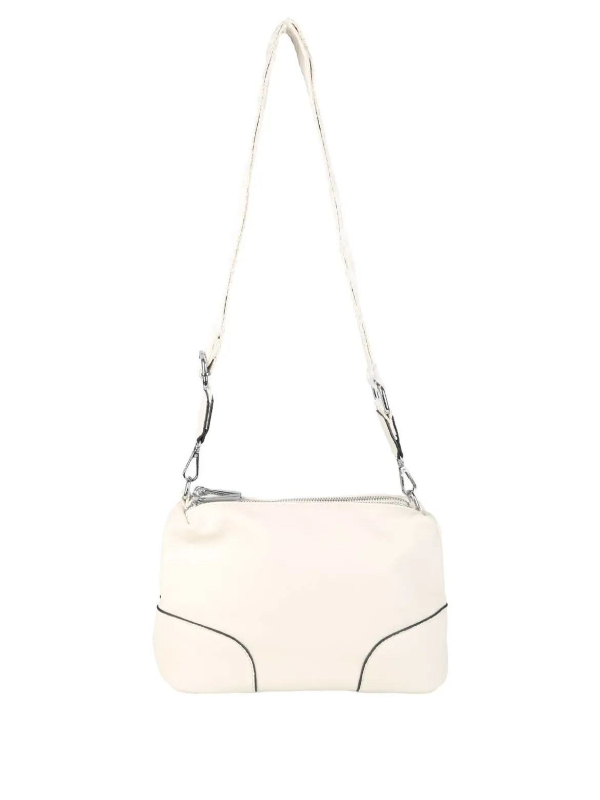 Solada Borsa a tracolla da donna in ecopelle - beige