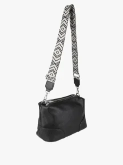 Solada Borsa a tracolla da donna in ecopelle - nero