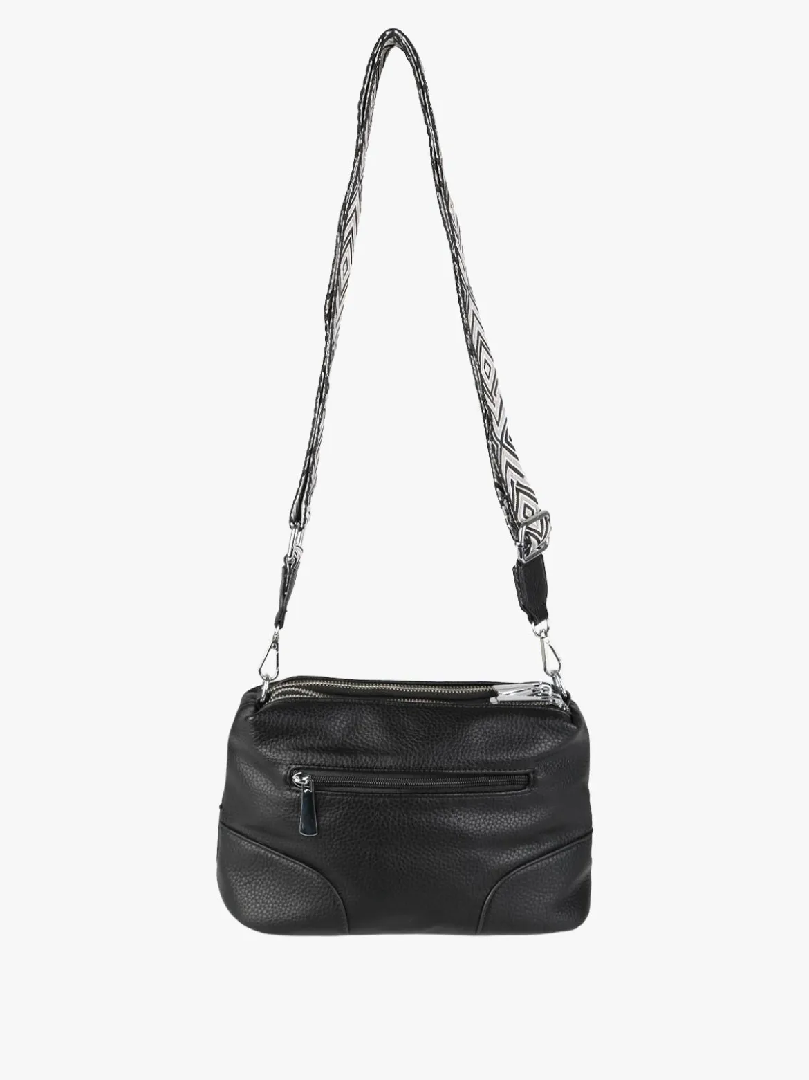 Solada Borsa a tracolla da donna in ecopelle - nero