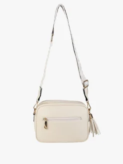Solada Borsa a tracolla in ecopelle da donna - beige