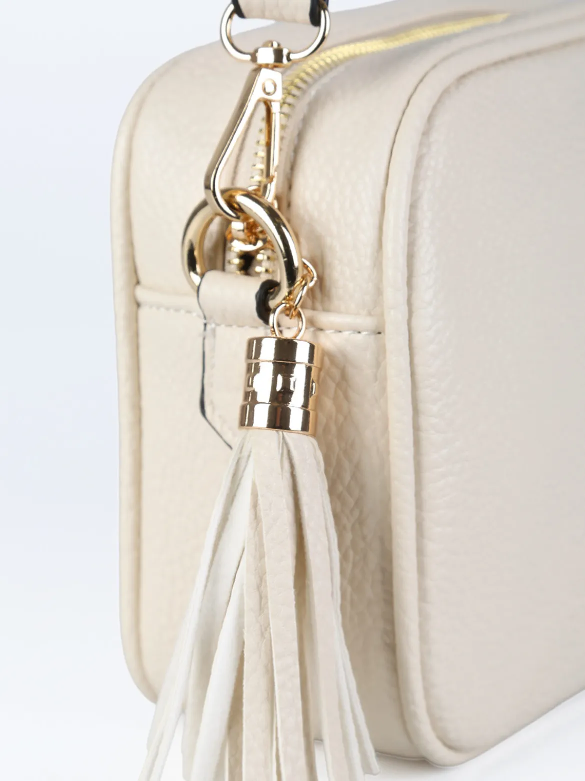 Solada Borsa a tracolla in ecopelle da donna - beige