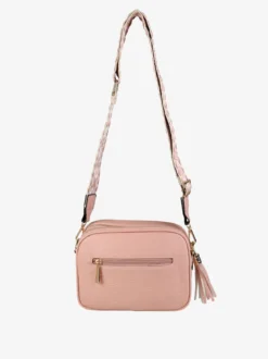 Solada Borsa a tracolla in ecopelle da donna - rosa