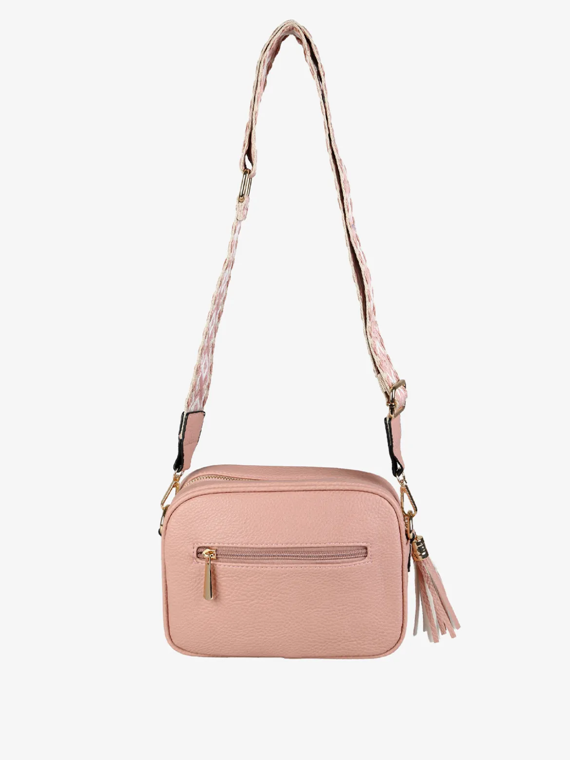 Solada Borsa a tracolla in ecopelle da donna - rosa