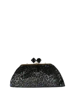 Solada Borsa clutch da donna animalier - multicolore