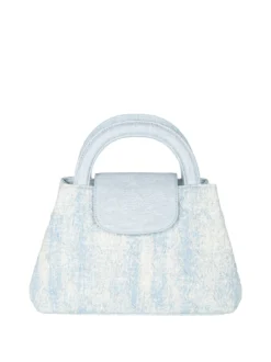 Solada Borsa donna a mano in jeans - azzurro