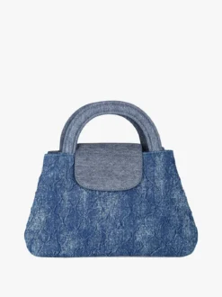 Solada Borsa donna a mano in jeans - blu
