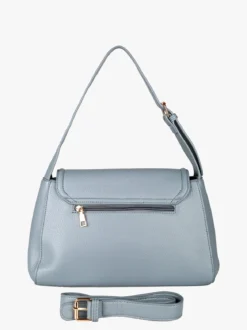 Solada Borsa donna a spalla con chiusura a girello - azzurro
