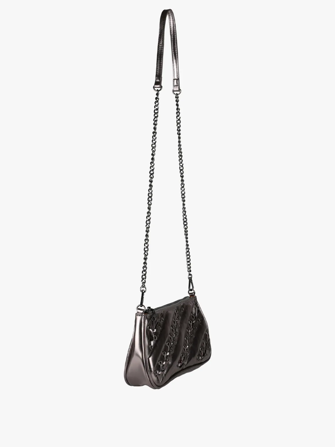 Solada Borsa donna con intrecci - argento