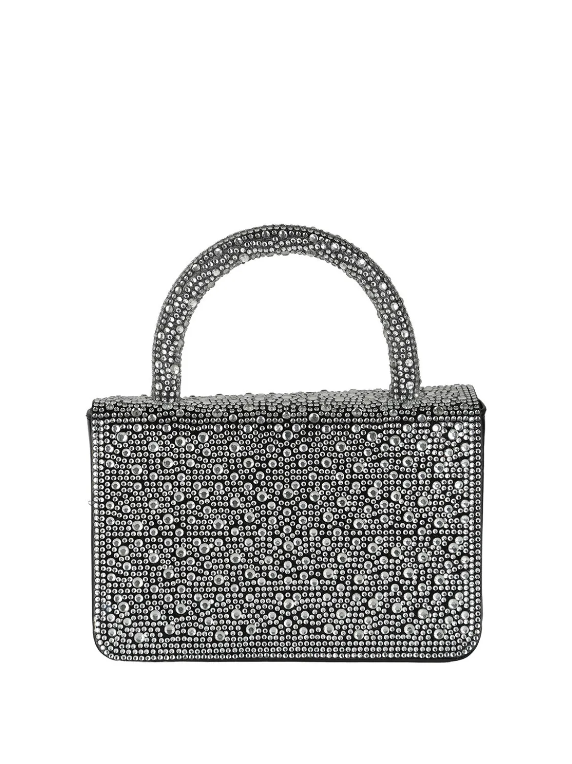 Solada Borsa donna gioiello con strass - argento
