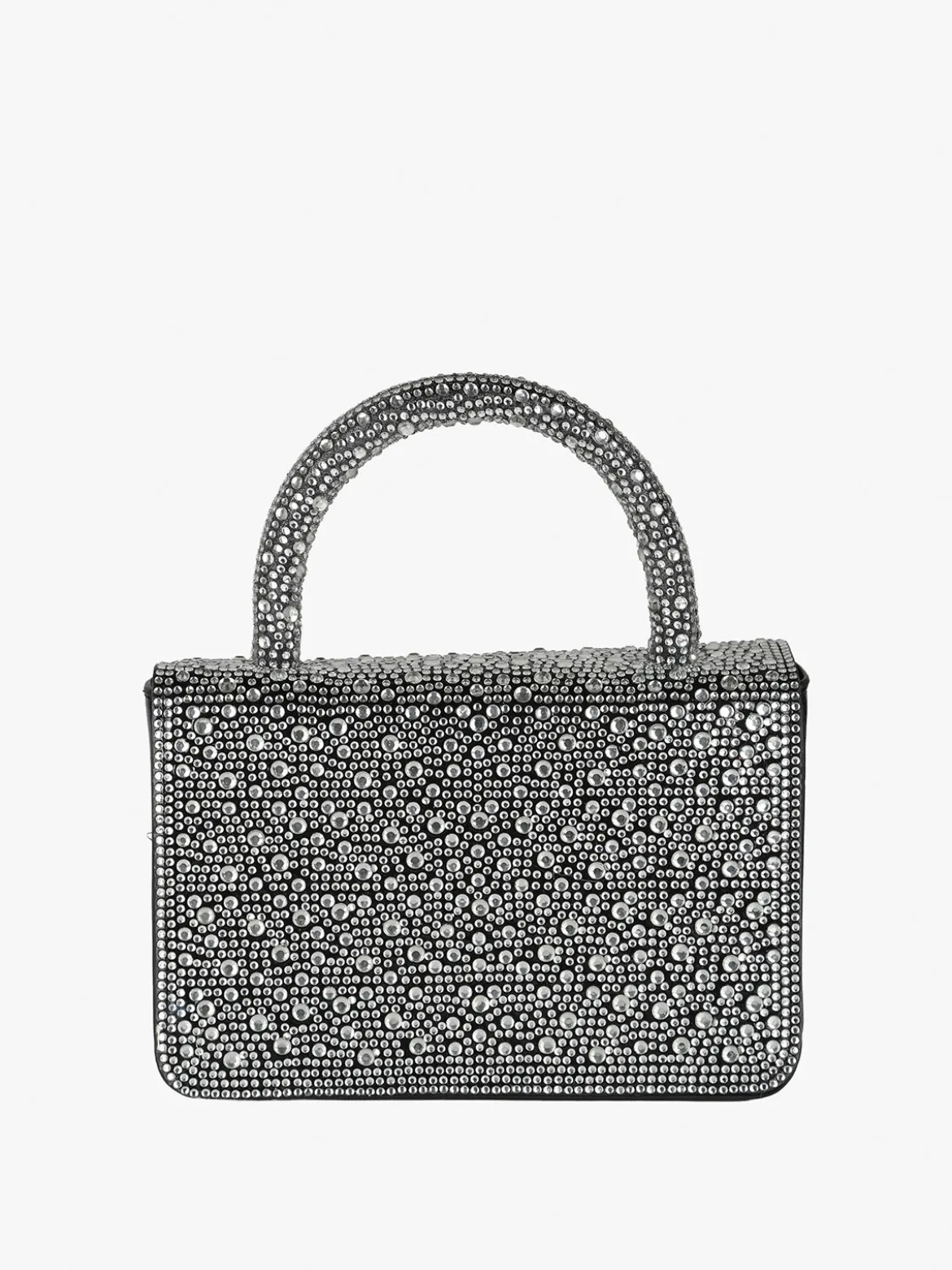 Solada Borsa donna gioiello con strass - argento