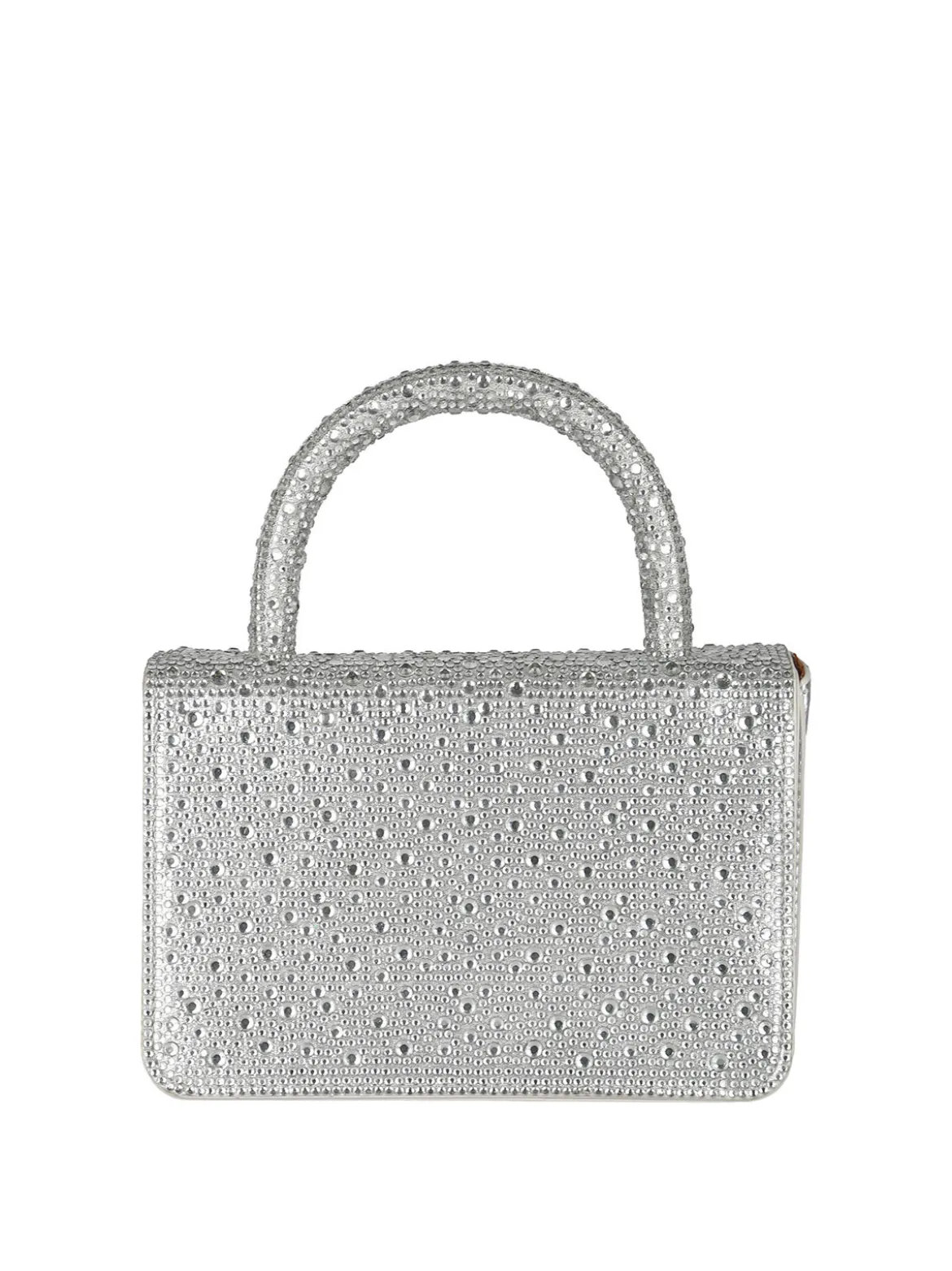 Solada Borsa donna gioiello con strass - bianco