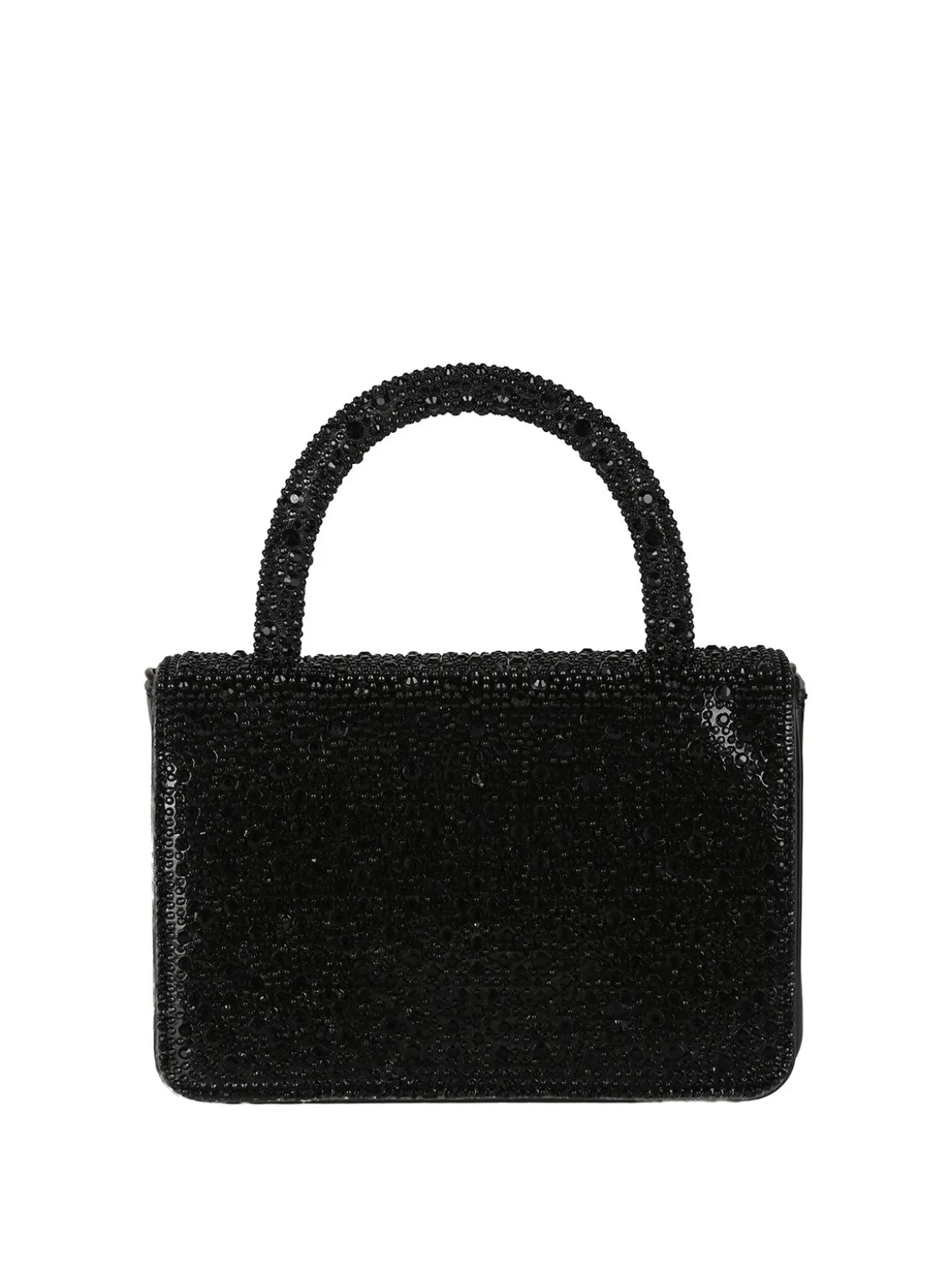 Solada Borsa donna gioiello con strass - nero