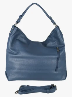 Solada Borsa donna hobo in ecopelle - blu