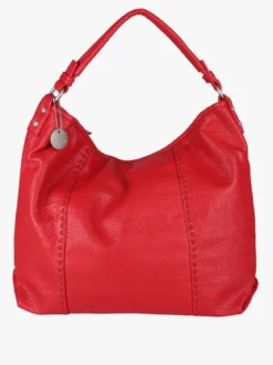 Solada Borsa donna hobo in ecopelle - rosso