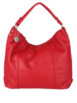 Solada Borsa donna hobo in ecopelle - rosso