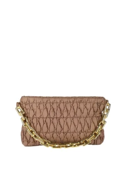 Solada Borsa donna trapuntata con tracolla - khaki