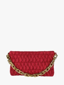Solada Borsa donna trapuntata con tracolla - rosso