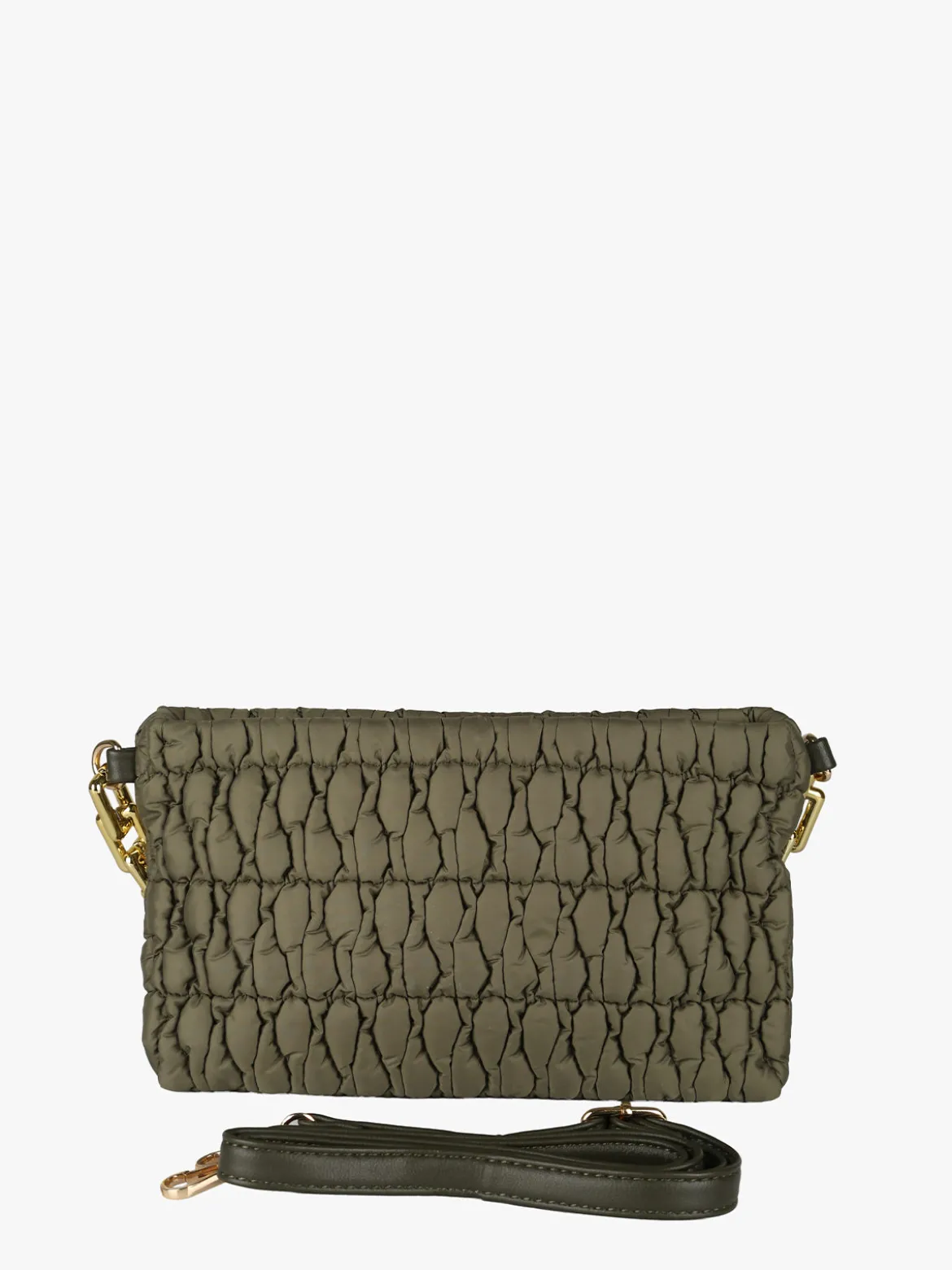 Solada Borsa donna trapuntata con tracolla - verde