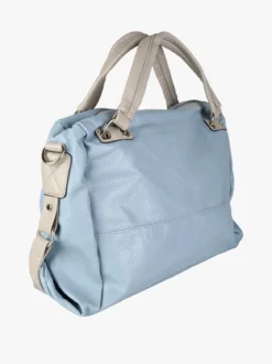 Solada Borsa hobo da donna con doppi manici - azzurro