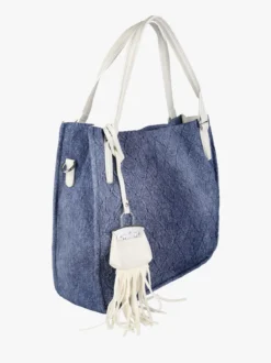 Solada Borsa hobo da donna con doppi manici - bianco