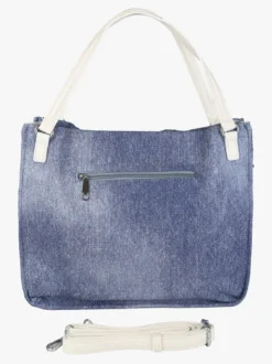 Solada Borsa hobo da donna con doppi manici - bianco