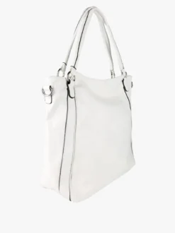 Solada Borsa hobo da donna con doppi manici - bianco