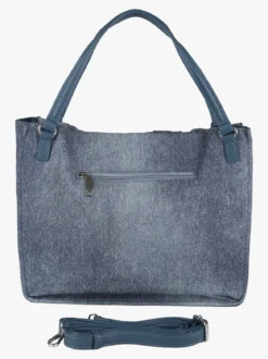 Solada Borsa hobo da donna con doppi manici - blu scuro