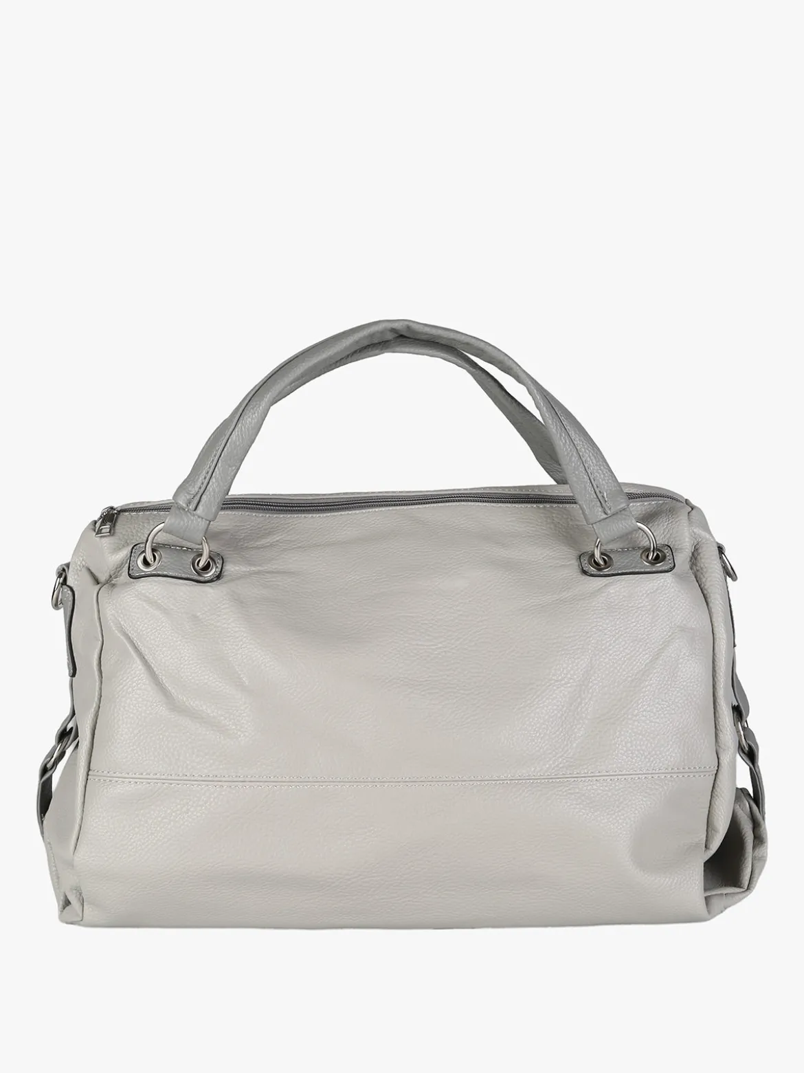 Solada Borsa hobo da donna con doppi manici - grigio chiaro