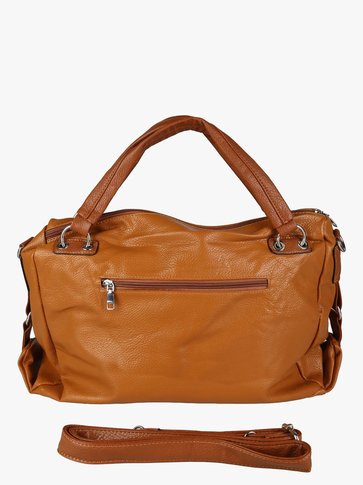 Solada Borsa hobo da donna con doppi manici - marrone
