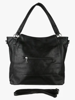 Solada Borsa hobo da donna con doppi manici - nero