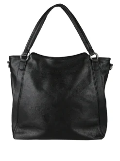 Solada Borsa hobo da donna con doppi manici - nero
